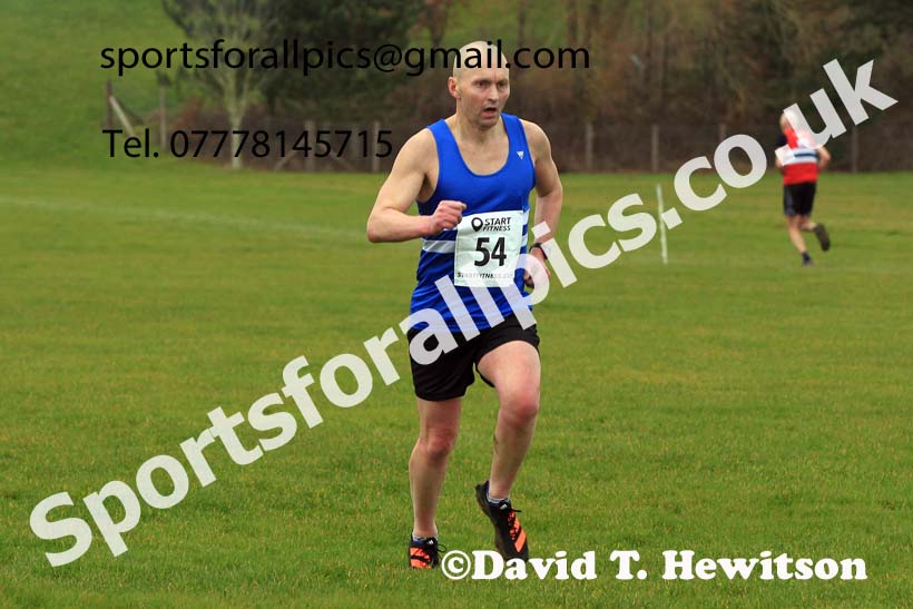 Mens 35 to 64 2023 NEMAA Cross Country, Croft Circuit, North Yorkshire. Photo: David T. Hewitson/Sports for All Pics